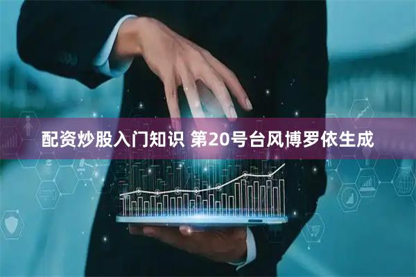 配资炒股入门知识 第20号台风博罗依生成
